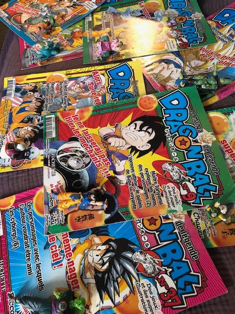 DRAGONBALL magazines et figurines VINTAGE, Ophalen of Verzenden, Gebruikt