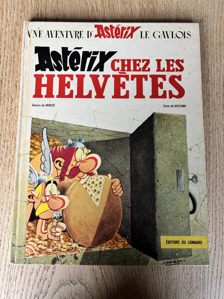Astérix chez les Helvètes - EO - Lombard, Livres, Enlèvement ou Envoi, Une BD, Utilisé, Uderzo - Goscinny