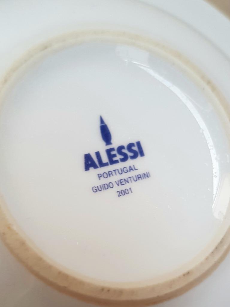 Alessi 3 Kopjes en 3 Borden Design Guido Venturini, Ophalen, Gebruikt, Bord(en), Overige stijlen