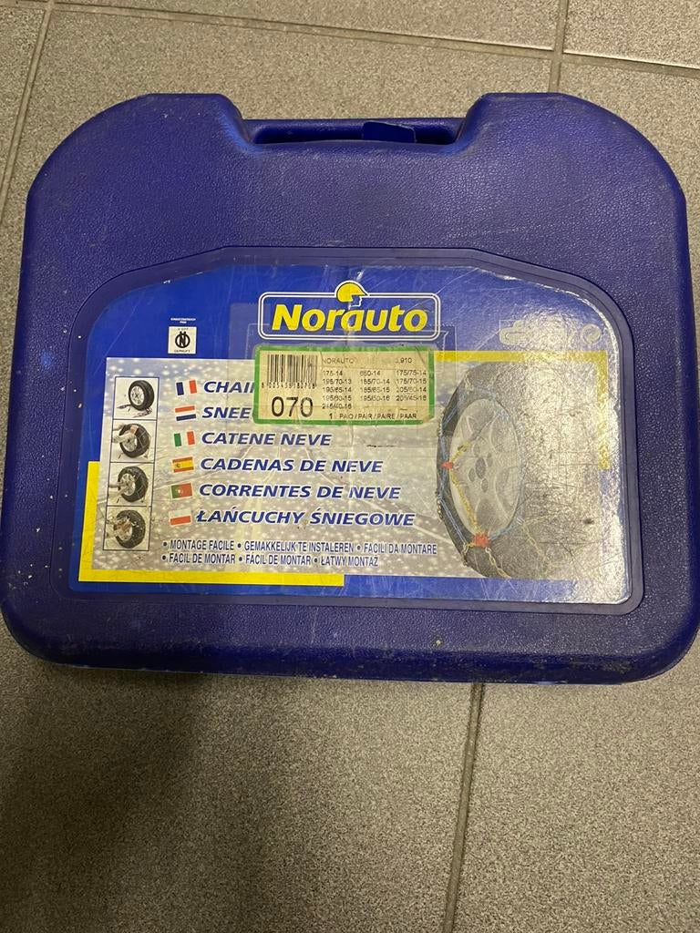 Sneeuwkettingen Norauto, Ophalen, Gebruikt