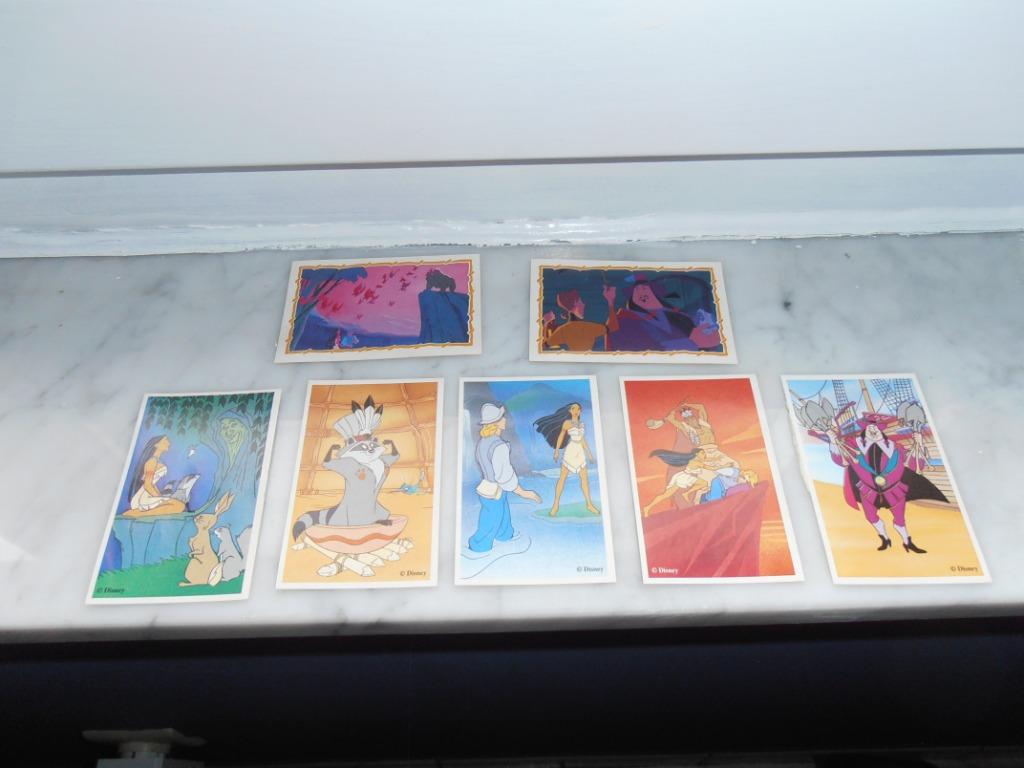 Cartes à collectionner "Pocahontas" – PANINI (1994), Enlèvement ou Envoi, Utilisé, Bande dessinée ou Dessin animé