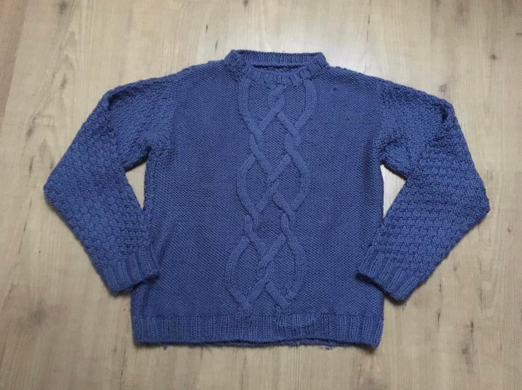 Pull fait main taille 10, Enlèvement, Comme neuf, Garçon