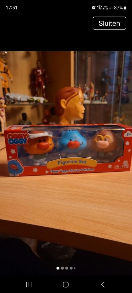 Figure set oggy oggy, Ophalen of Verzenden, Nieuw, Overige typen