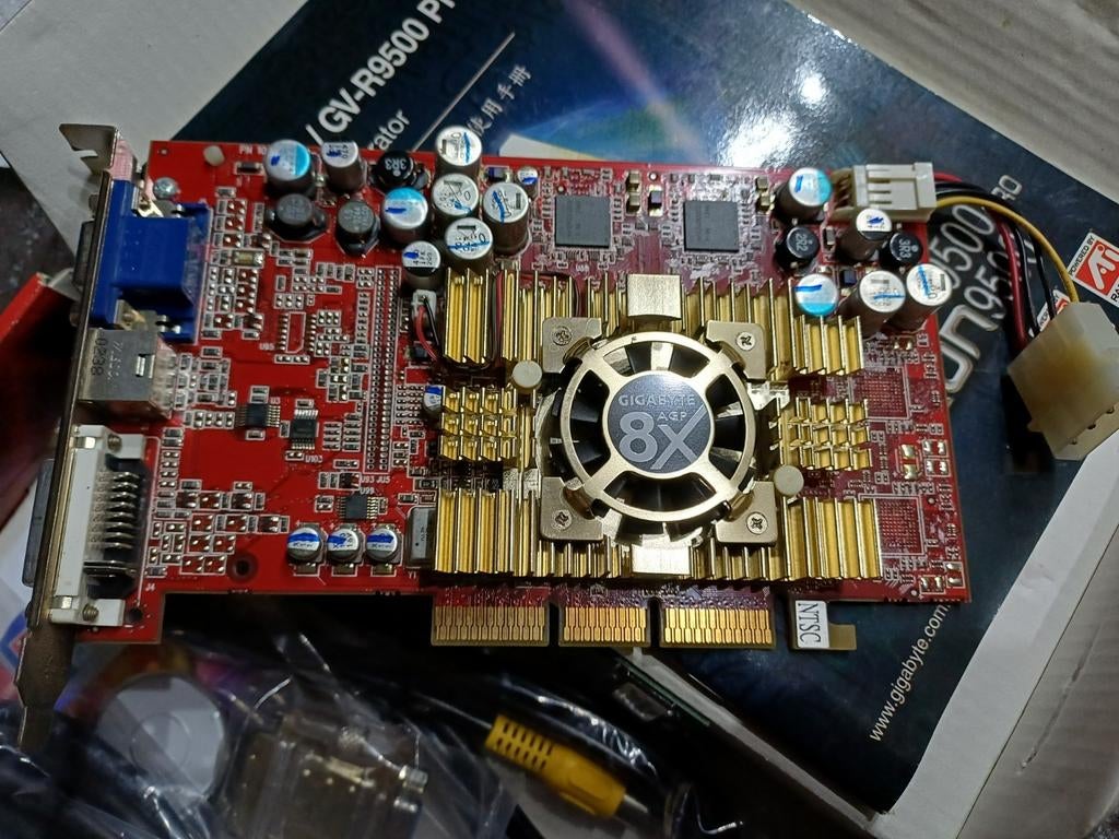Videokaart gv-r9500 pro, Computers en Software, Videokaarten, Zo goed als nieuw, Ophalen of Verzenden