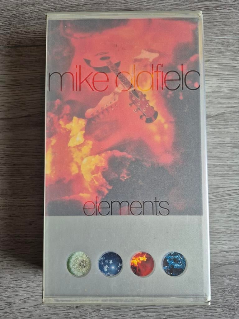 MIKE OLDFIELD ELEMENTS l BOXSET 4 CD ANTHOLOGY 《lim edition》, Cd's en Dvd's, VHS | Documentaire, Tv en Muziek, Ophalen of Verzenden