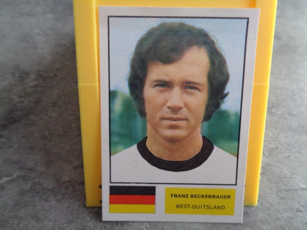 VANDERHOUT FOOTBALL MONDE 74 COUPE DU MONDE 1974 BECKENBAUER, Enlèvement ou Envoi