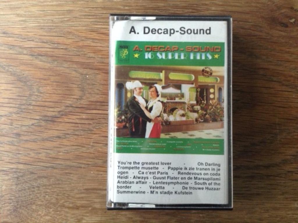 muziekcassette decap organ antwerp, Enlèvement ou Envoi, Autres genres, 1 cassette audio, Originale