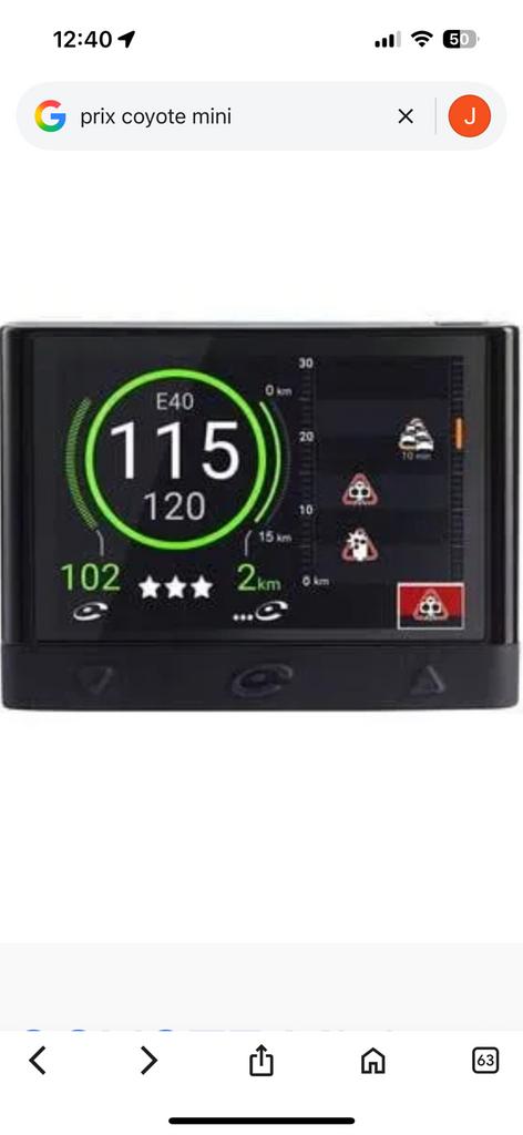 Coyote, Autos : Divers, Navigation de voiture, Enlèvement ou Envoi, Utilisé