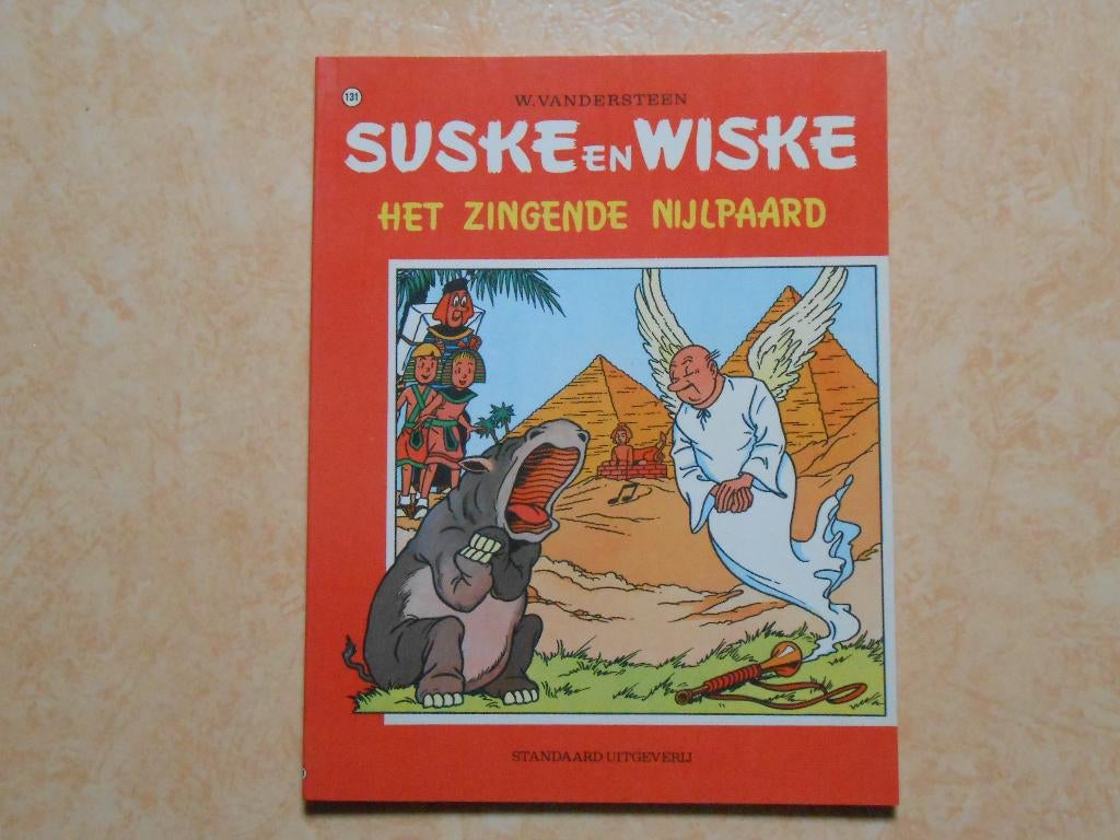 Suske en Wiske 131 Het zingende nijlpaard 1972 1 ste druk., Boeken, Willy Vandersteen, Eén stripboek, Nieuw, Ophalen of Verzenden