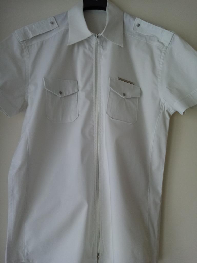 CHEMISE MANCHES COURTES POUR HOMME, Enlèvement ou Envoi, Porté, Blanc