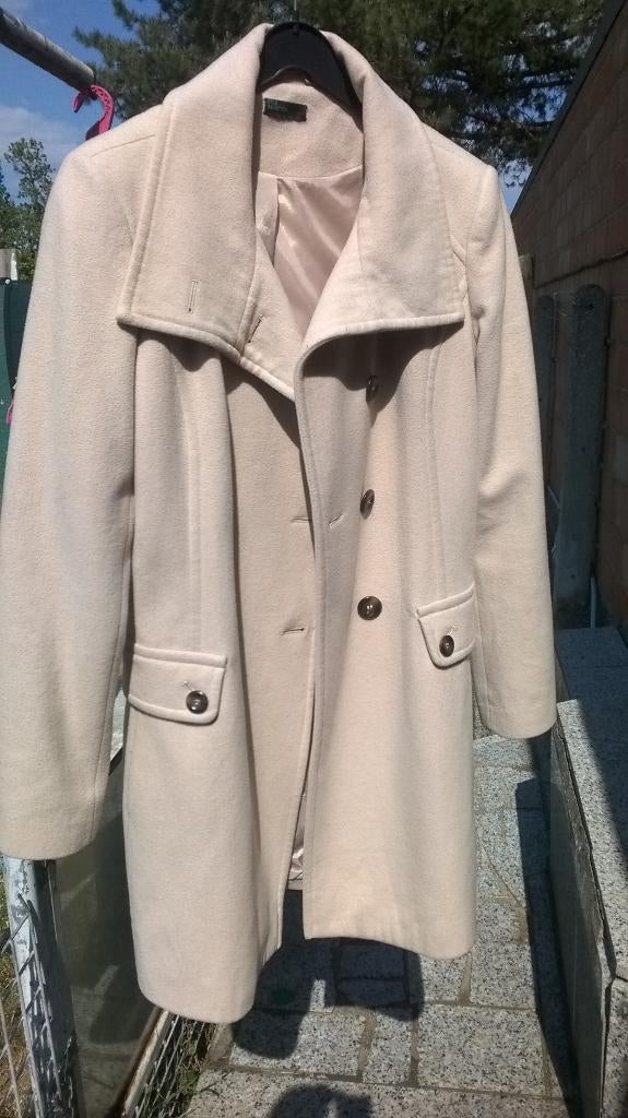 BENETTON halflange jas, 44, Kleding | Dames, Ophalen of Verzenden, Zo goed als nieuw