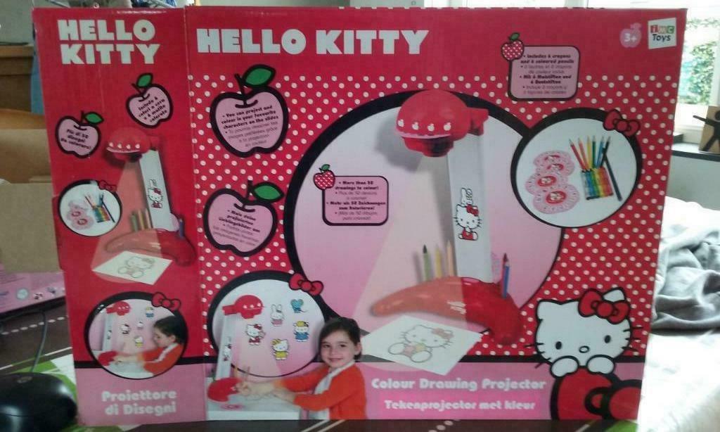 Hello Kitty tekenprojector, Ophalen, Gebruikt, Met licht