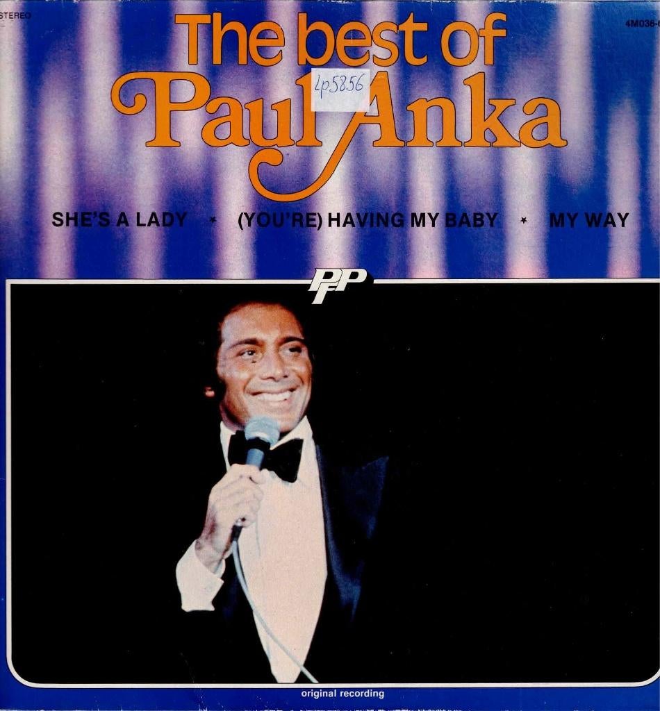 Vinyl, LP  /  Paul Anka – The Best Of Paul Anka, Ophalen of Verzenden, Overige formaten