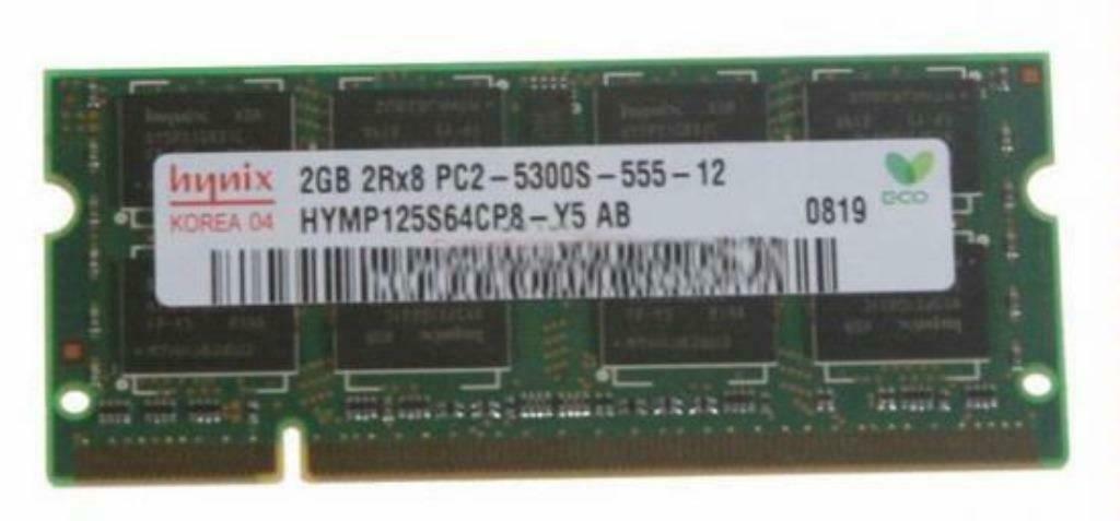 Notebook memory ram hymp125s64cp8-s6 hynix module 2048mb ddr, Enlèvement ou Envoi, Neuf