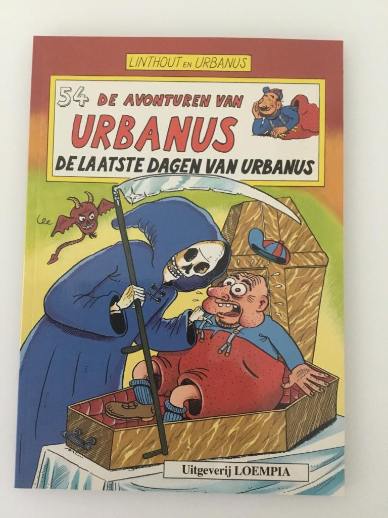 Urbanus 54 De Laatste Dagen van Urbanus 1ste druk 1995, Enlèvement ou Envoi, Une BD, Comme neuf, Urbanus