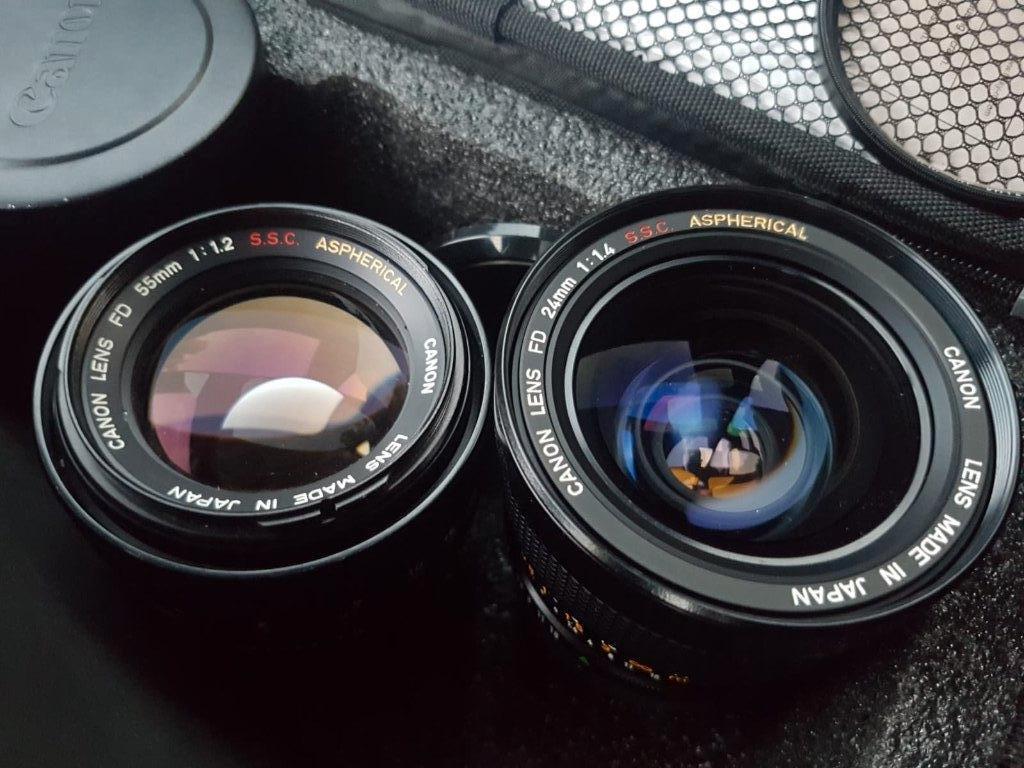 Canon FD asphérique 55 mm f/1.2, Enlèvement ou Envoi, Comme neuf