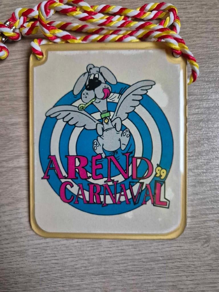 Carnaval Aalst medaille Arend 1999, Enlèvement ou Envoi