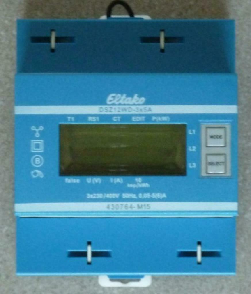 Compteur d'énergie triphasé Eltako DSZ12WD-3x5A, Enlèvement ou Envoi, Utilisé, Autres types