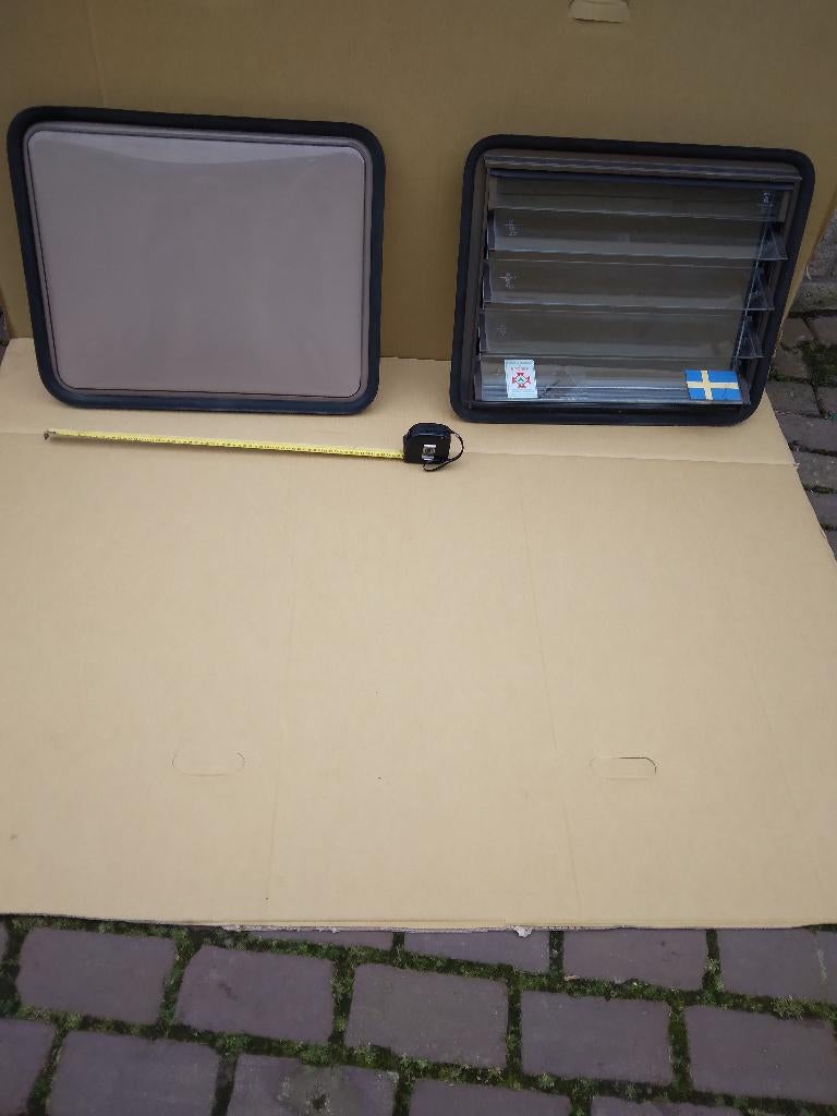 Lamellenraam Fort Touchened Glas 60x50 en Thermoraam 60x50, Ophalen of Verzenden