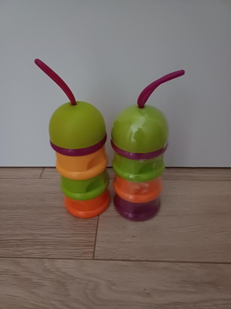 6 bewaarpotjes voor poedermelk, Ophalen