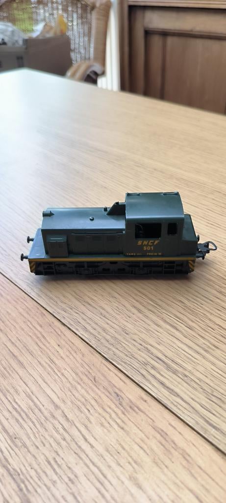 Locomotive diesel Lima SNCF 501, Hobby & Loisirs créatifs, Trains miniatures | HO, Enlèvement ou Envoi, Comme neuf, Locomotive