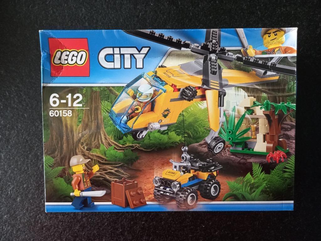 Lego City 60158 Jungle Vrachthelikopter, Ophalen, Nieuw, Complete set, Lego