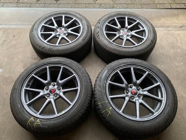 ORIGINELE TESLA MODEL Y VELGEN + WINTERBANDEN 235 55 R18 BLE, Ophalen of Verzenden, Amerikaanse onderdelen