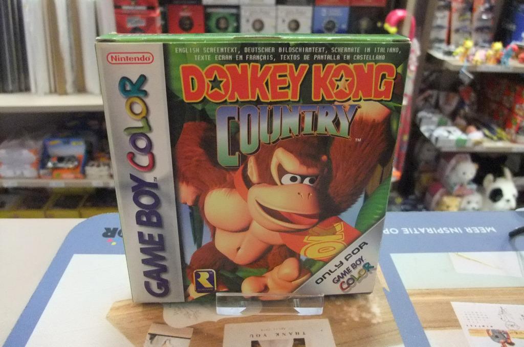 donkey kong country gbc, Consoles de jeu & Jeux vidéo, Jeux | Nintendo Game Boy, Nintendo, Enlèvement ou Envoi, 1 joueur, À partir de 7 ans