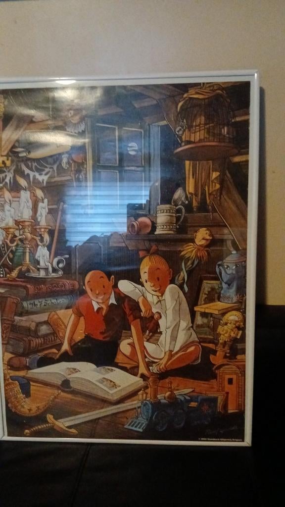 Suske en wiske poster. In goede staat ., Enlèvement