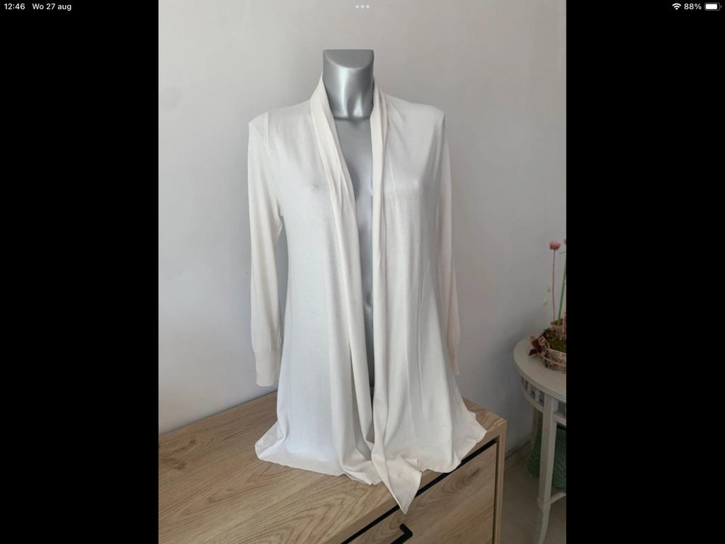 gilet creme, Ophalen of Verzenden, Zo goed als nieuw
