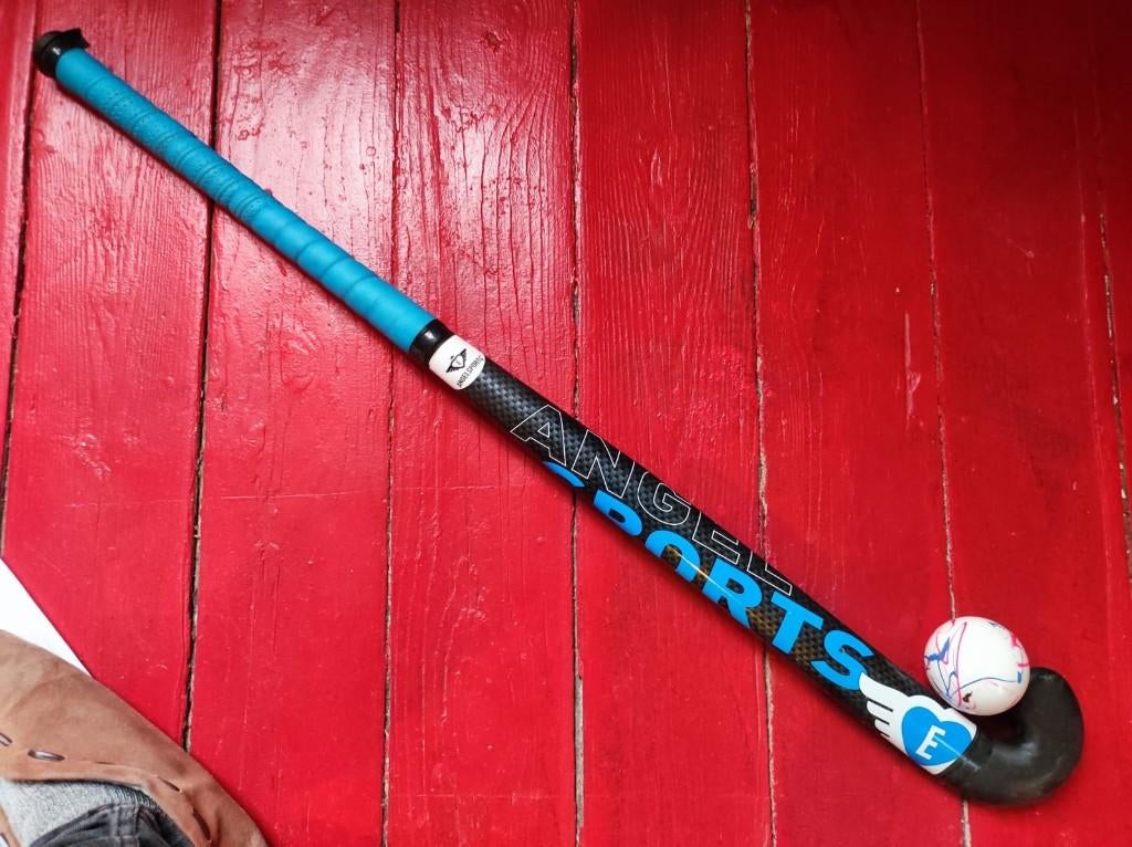 Hockeystick + Ball, Sport en Fitness, Hockey, Ophalen, Zo goed als nieuw, Stick