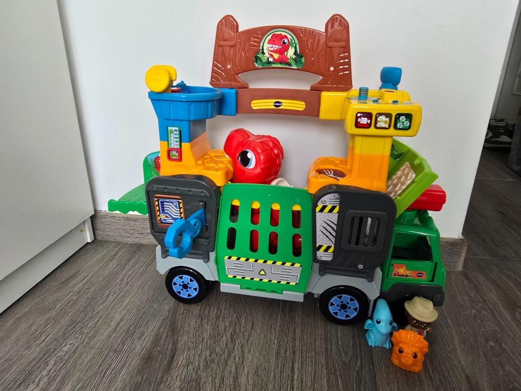 Coffret d'aventure Vtech Happy Friends pour dinosaures, Enlèvement, Comme neuf, 2 à 4 ans
