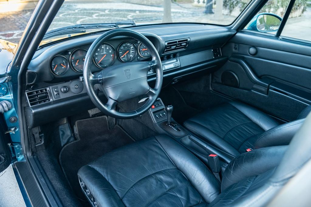 Porsche 993 Targa 1995, Auto's, Automaat, 4 zetels, Achterwielaandrijving, Zwart