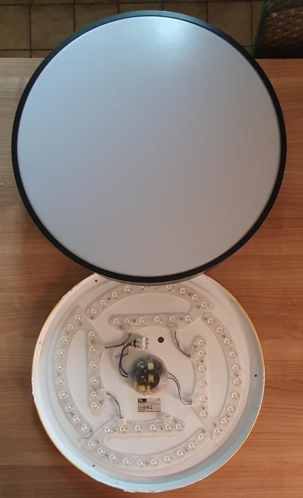 Led plafond  -  wandverlichting 49cm, Ophalen, Zo goed als nieuw, Kunststof