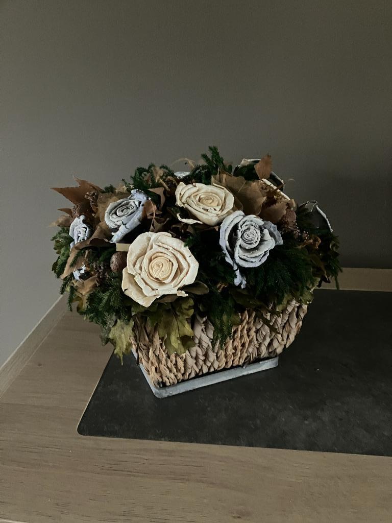 Panier fleurs séchées, Enlèvement ou Envoi, Utilisé
