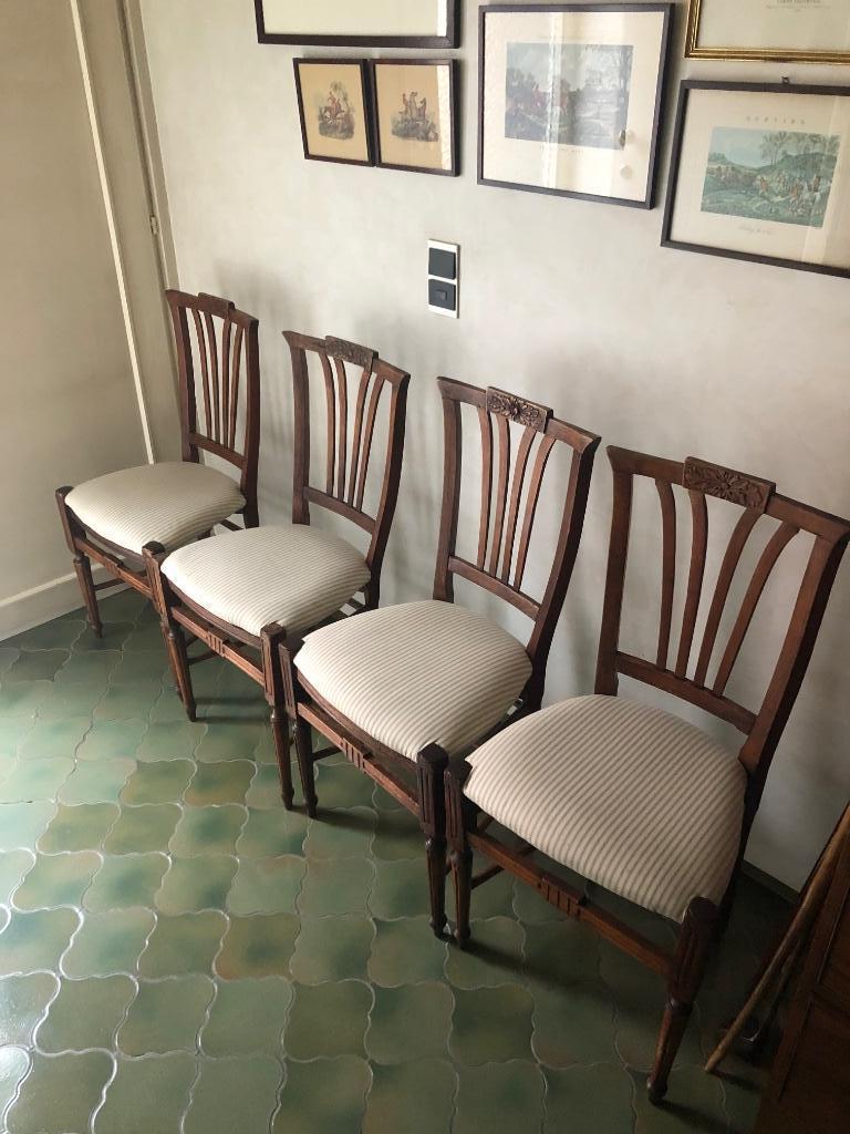 4 antieke stoelen, Antiek en Kunst, Ophalen