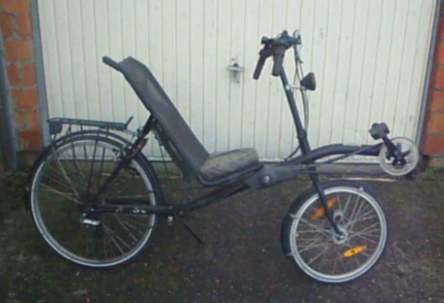 ligfiets, Ophalen, Gebruikt