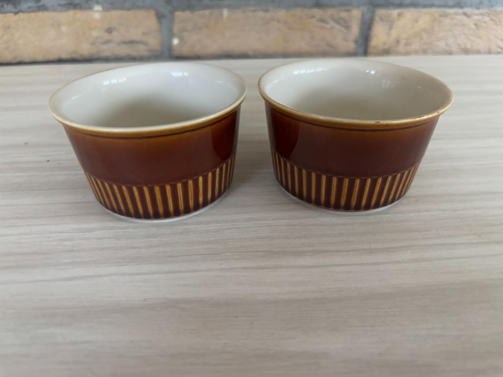 3 souffléschaaltjes Villeroy &Boch Luxembourg, Comme neuf, Enlèvement, Autres styles, Récipient(s)
