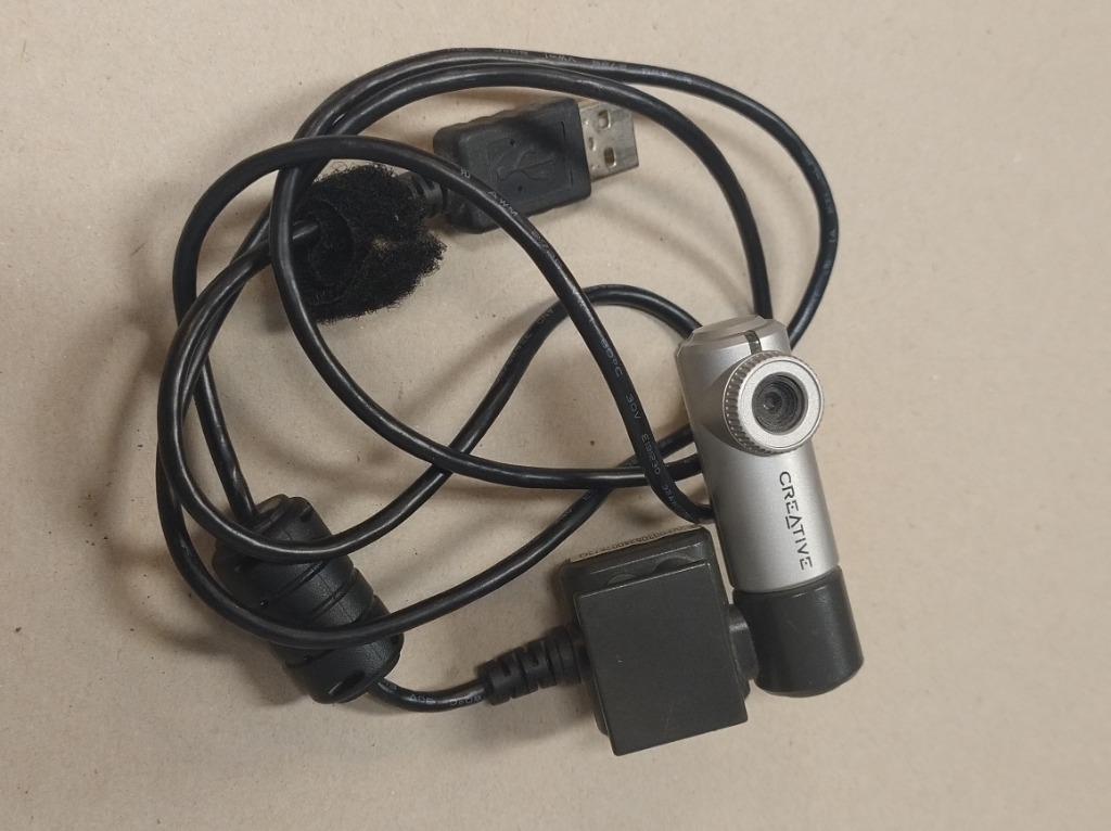 Creative Labs Webcam N10225, Informatique & Logiciels, Webcams, Enlèvement ou Envoi, Utilisé