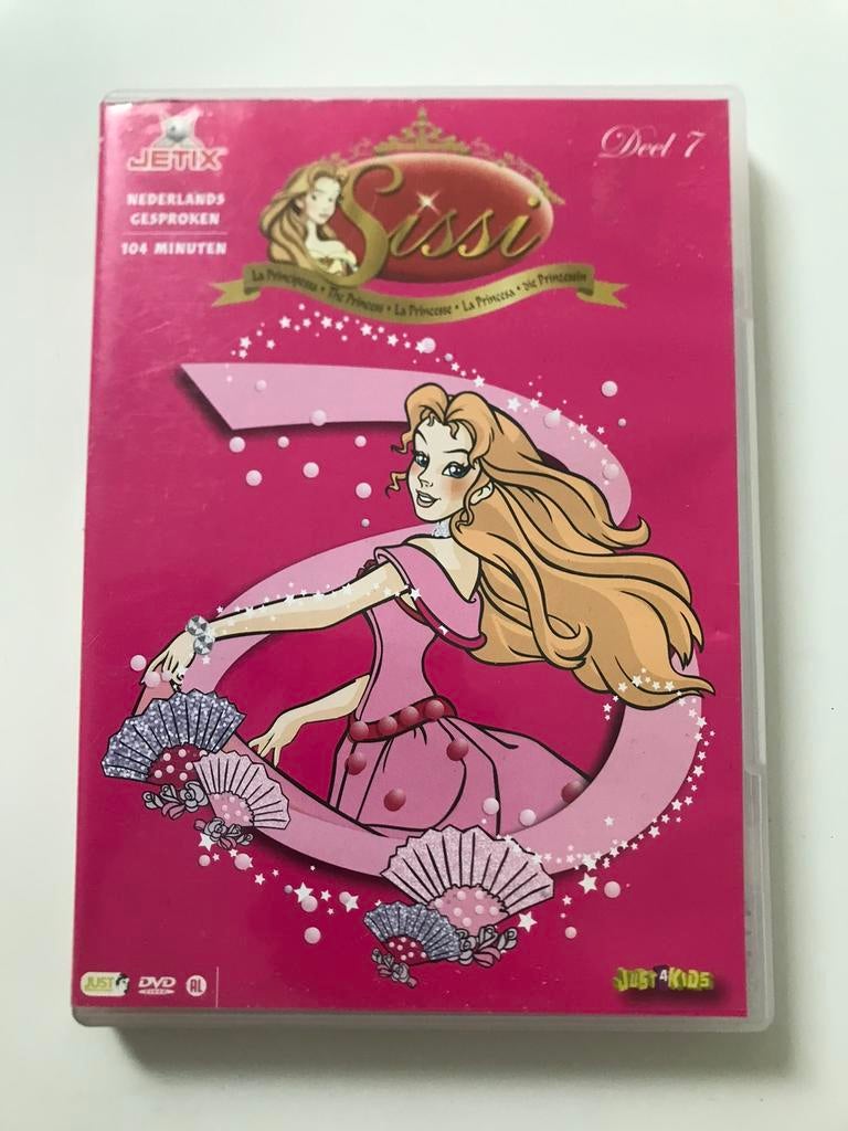 DVD Princess Sissi deel 7, Tous les âges, Enlèvement ou Envoi, Comme neuf, Dessin animé