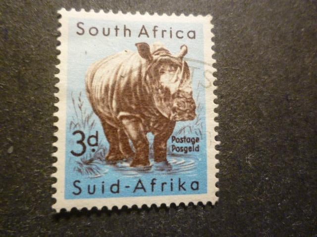 Zuid-Afrika/Afrique du Sud 1954 Mi 243(o), Enlèvement ou Envoi, Afrique du Sud, Affranchi