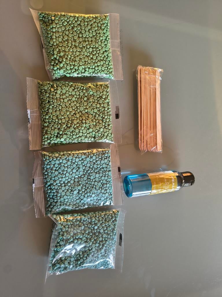 Ontharingsset / wax set, Ophalen of Verzenden