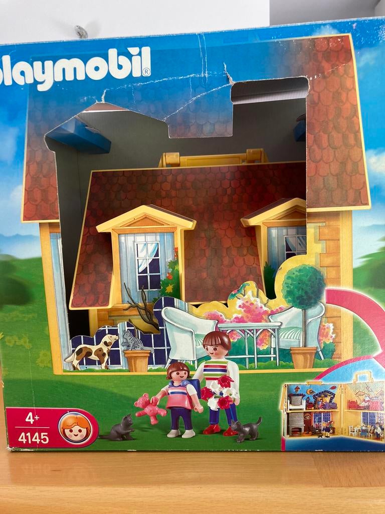 Playmobil 4145 huis, Ophalen, Zo goed als nieuw, Complete set