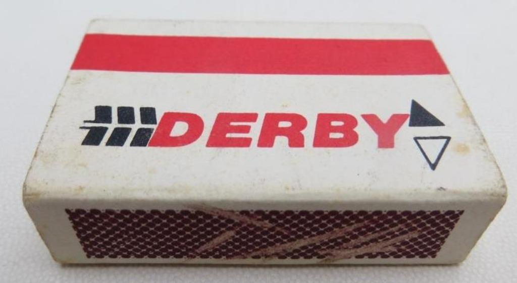leeg doosje lucifers Derby, Ophalen of Verzenden, Gebruikt, Luciferdoosjes of -merken