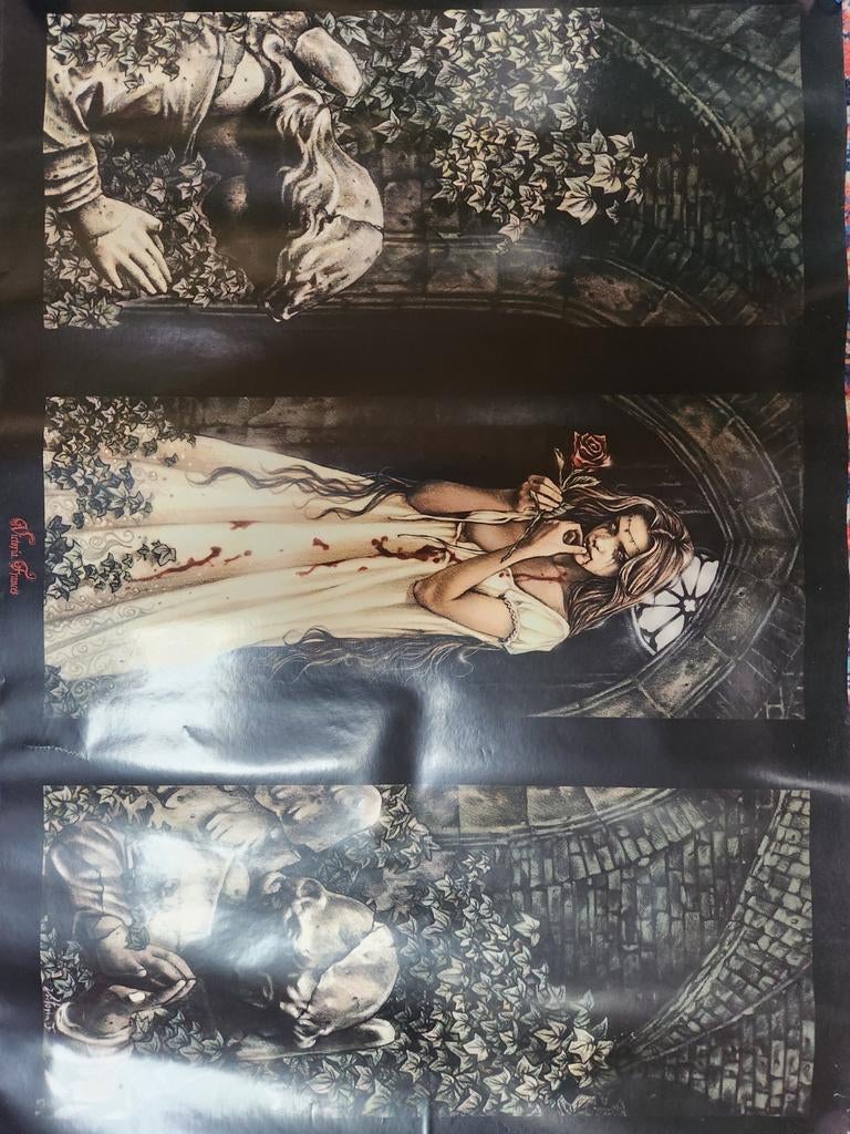 Gotic poster Victoria Frances, Ophalen