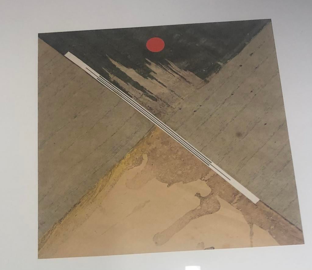 Christian Mask Collage, Antiek en Kunst, Kunst | Litho's en Zeefdrukken
