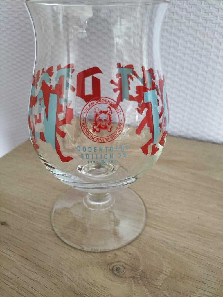 Duvelglas  Dodentocht 2024, Ophalen of Verzenden, Zo goed als nieuw, Glas of Glazen, Duvel