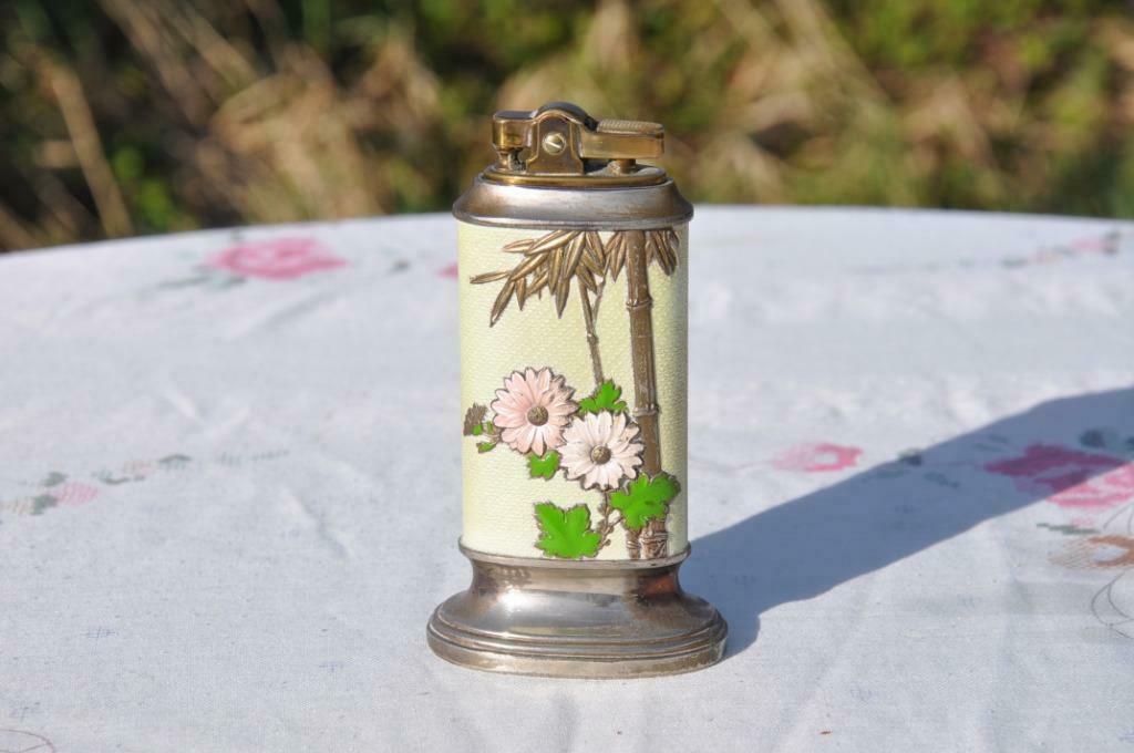 §  briquet de table avec decor appliqué, Enlèvement ou Envoi, Utilisé, Briquet