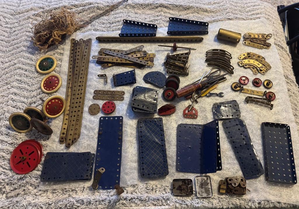 Lot Meccano ancien, Envoi, Utilisé