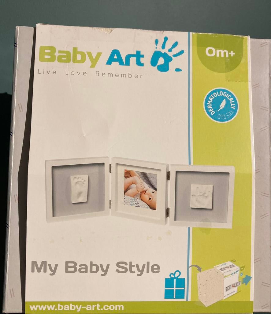 Baby Art - cadres - empreintes main et pied, Ophalen, Nieuw
